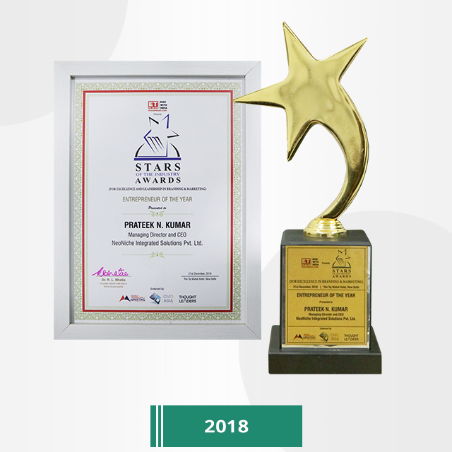 Awards | NeoNiche Integrated Solutions Pvt Ltd