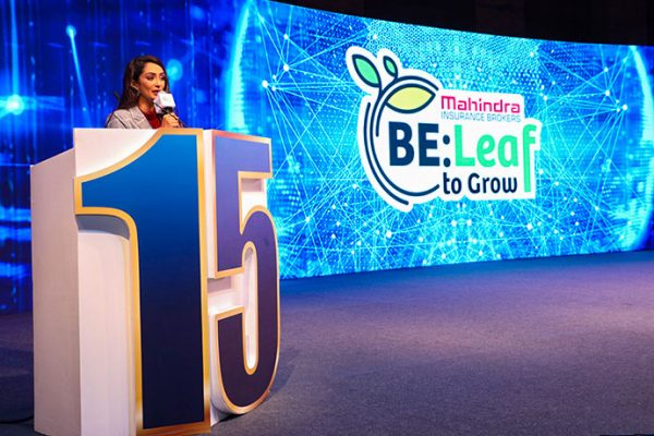 Mahindra Insurance Brokers BE:Leaf to Grow